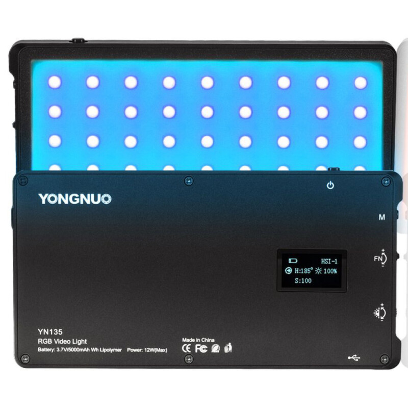 Yongnuo YN135 RGB светодиодный накамерный свет