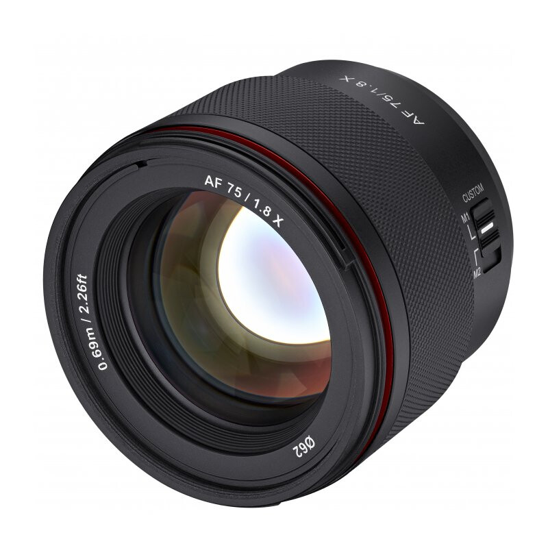 Samyang AF 75mm f/1.8 Fujifilm X объектив