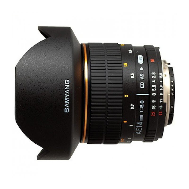 Samyang 14mm f/2.8 AE Canon (Full Frame) объектив