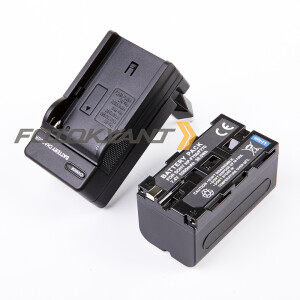 Fotokvant NP-F750/F770+NP-F-CH1 KIT аккумулятор 5200 mAh с зарядным устройством