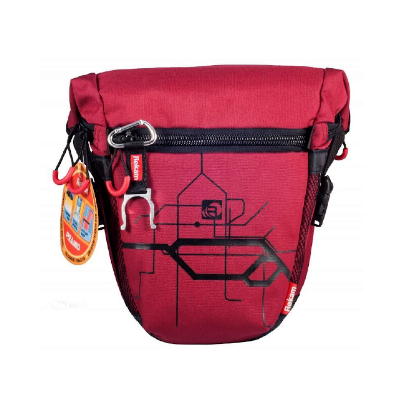 Rekam PYRAMID RBX-55 сумка для фотокамеры бордовая