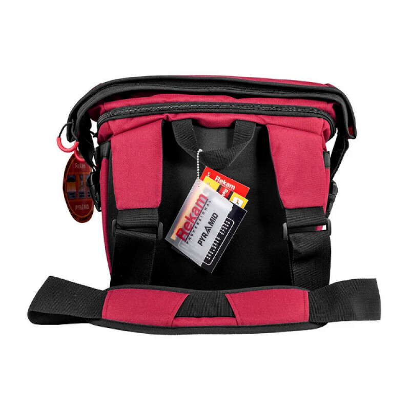 Rekam PYRAMID RBX-55 сумка для фотокамеры бордовая