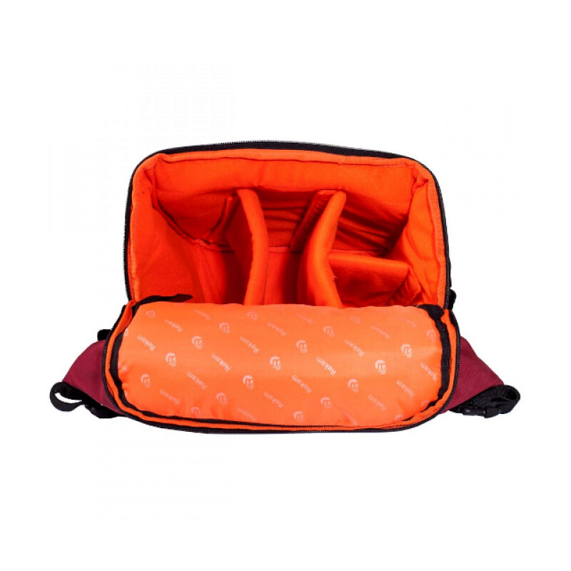 Rekam PYRAMID RBX-55 сумка для фотокамеры бордовая