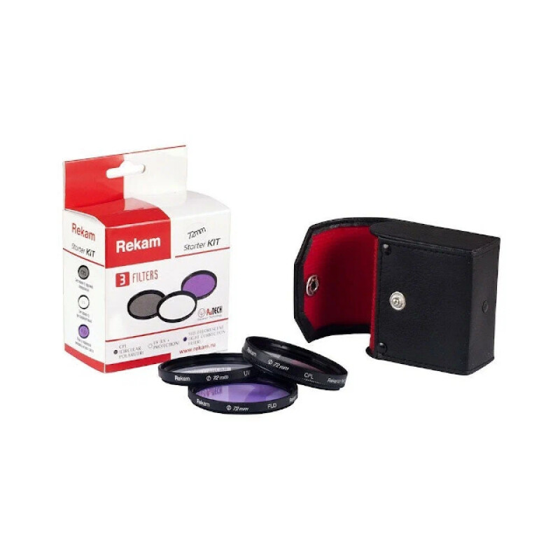 Rekam F SET 72 (Starter KIT UV+CPL+FLD) комплект светофильтров