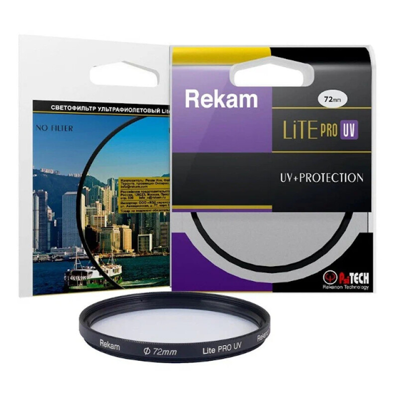 Rekam UV 72-2LC (Lite PRO UV+Protection) светофильтр ультрафиолетовый