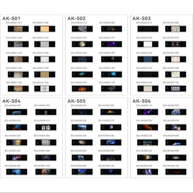 Godox AK-S набор слайдов