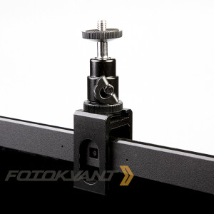 Fotokvant RFLH-37 зажим с головкой для крепления на монитор или смартфон