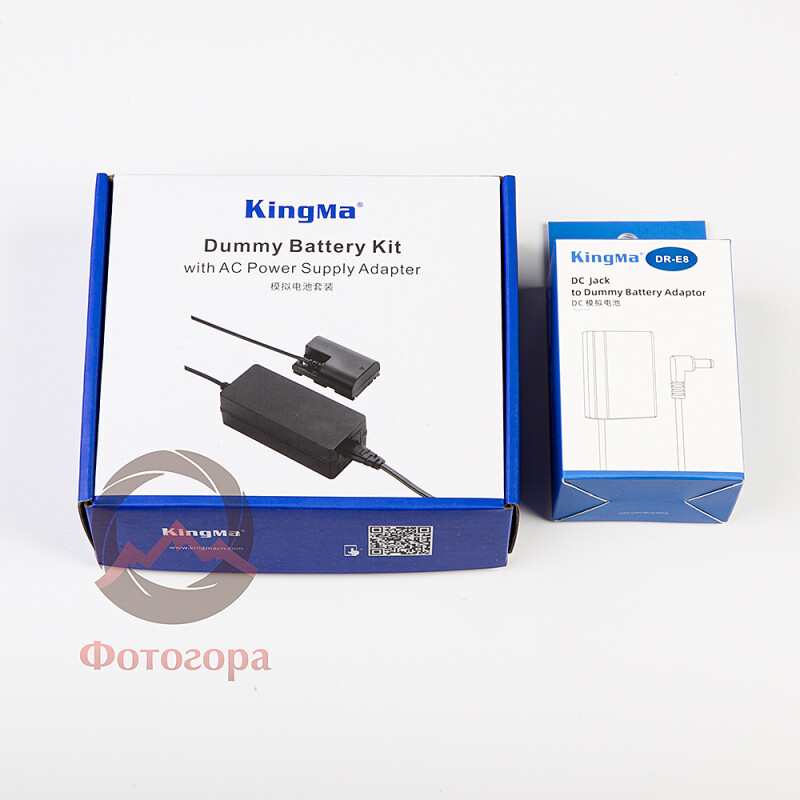 Kingma DR-LPE8 + EU plug Power adapter комплект из каплера и сетевого адаптера