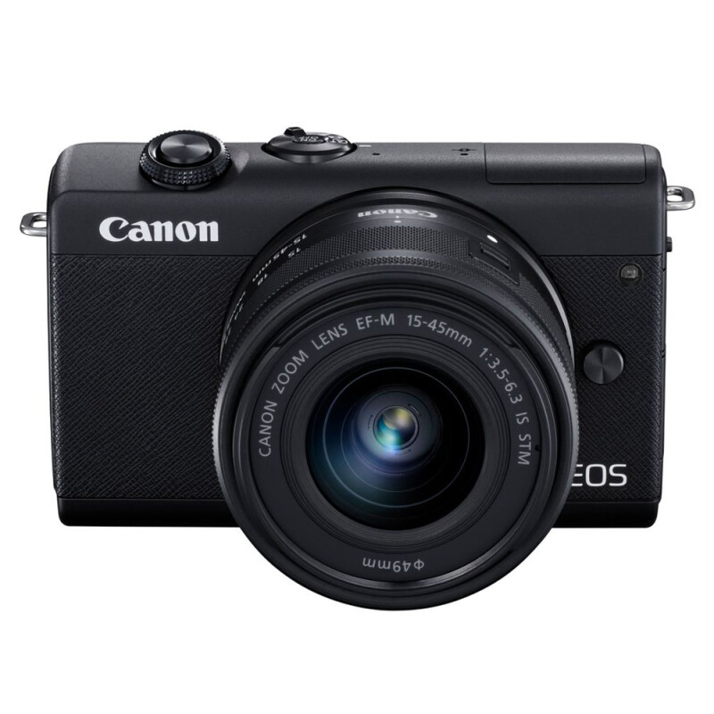 Canon EOS M200 kit EF-M 15-45mm f/3.5-6.3 IS STM беззеркальный фотоаппарат черный