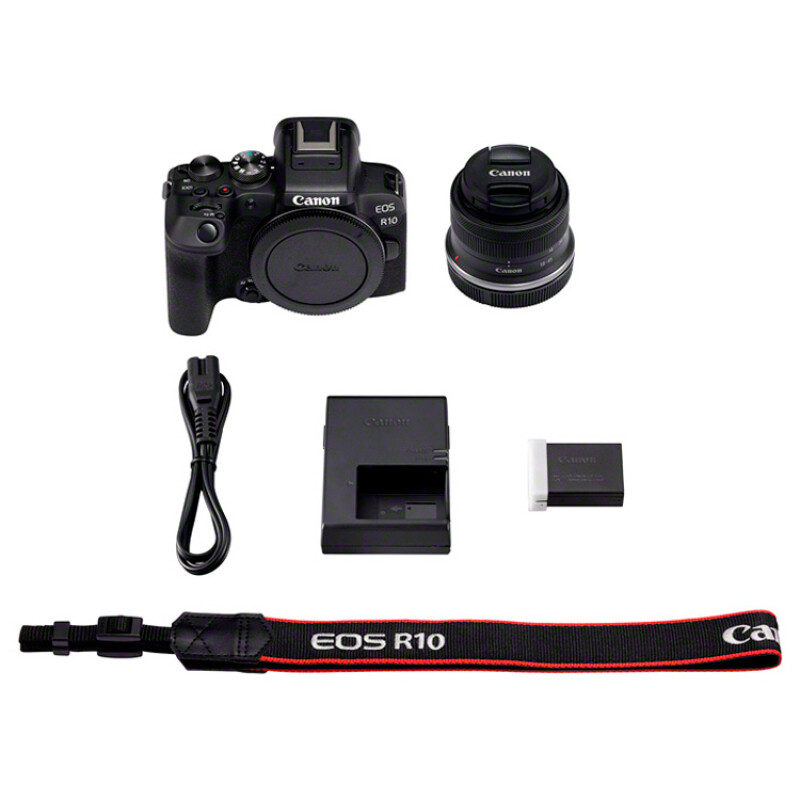 Canon EOS R10 Kit RF-S 18-45 IS STM беззеркальный фотоаппарат