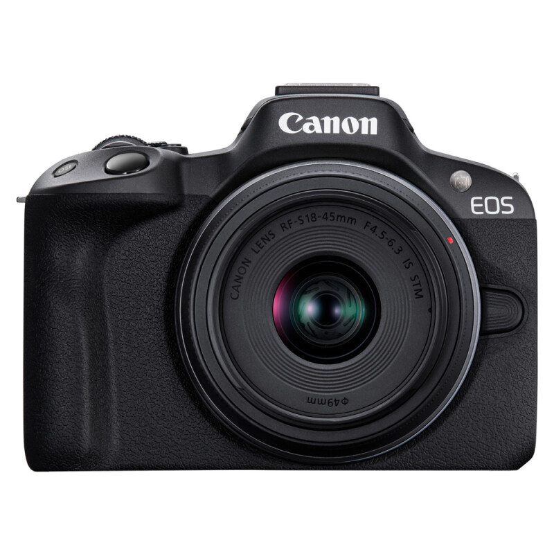 Canon EOS R50 Kit RF-S 18-45mm IS STM беззеркальный фотоаппарат черный