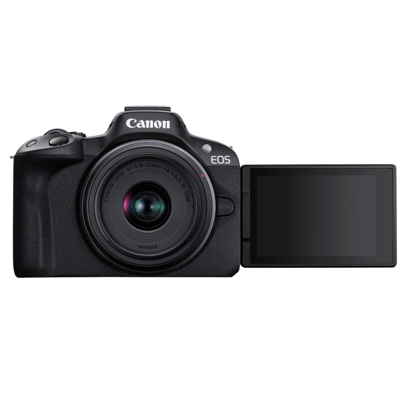 Canon EOS R50 Kit RF-S 18-45mm IS STM беззеркальный фотоаппарат черный
