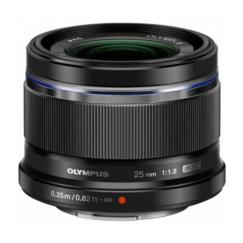 Olympus M.Zuiko Digital 25mm f/1.8 объектив черный