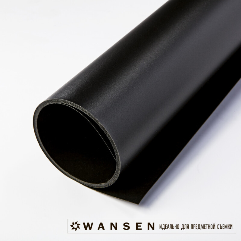 Wansen PB-0710-05 Black mat фон пластиковый черный матовый 0.7х1 м