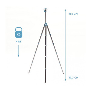 Benro TCBH15N00P штатив Cyanbird карбон/алюминий c шаровой головой