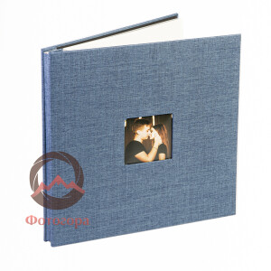 Albonny AMP-3132-40-Blue фотоальбом синий 40 белых страниц