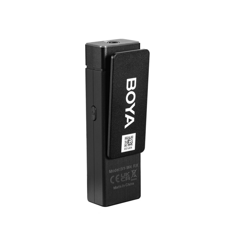 Boya BY-W4 сверхкомпактная четырёхканальная беспроводная 2,4 ГГц микрофонная система до 30 м