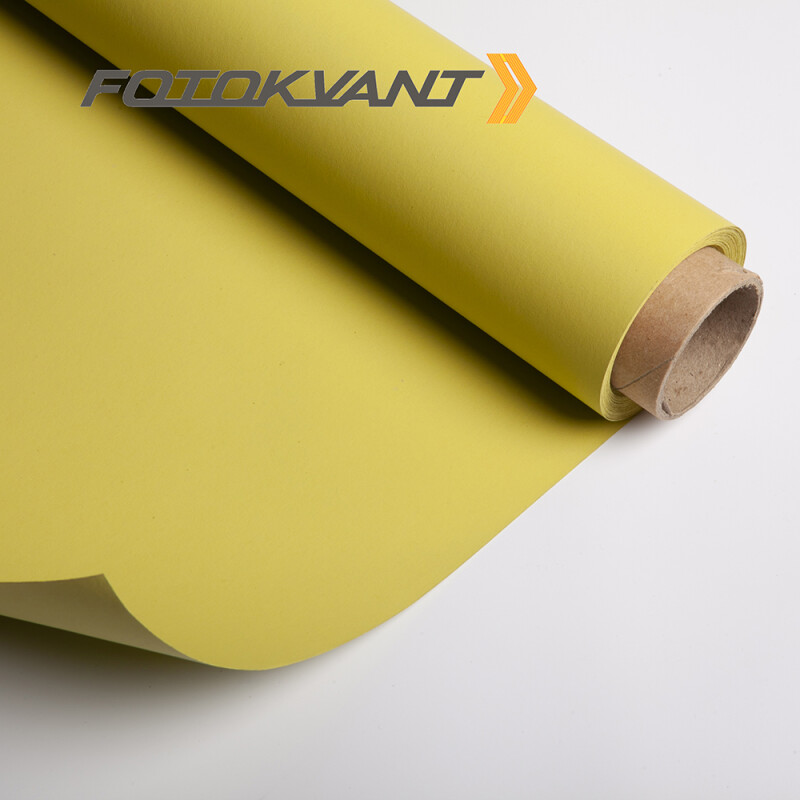 Fotokvant BGP-2711-101 Mustard Green фон бумажный 2.72х11 м горчично-зеленый