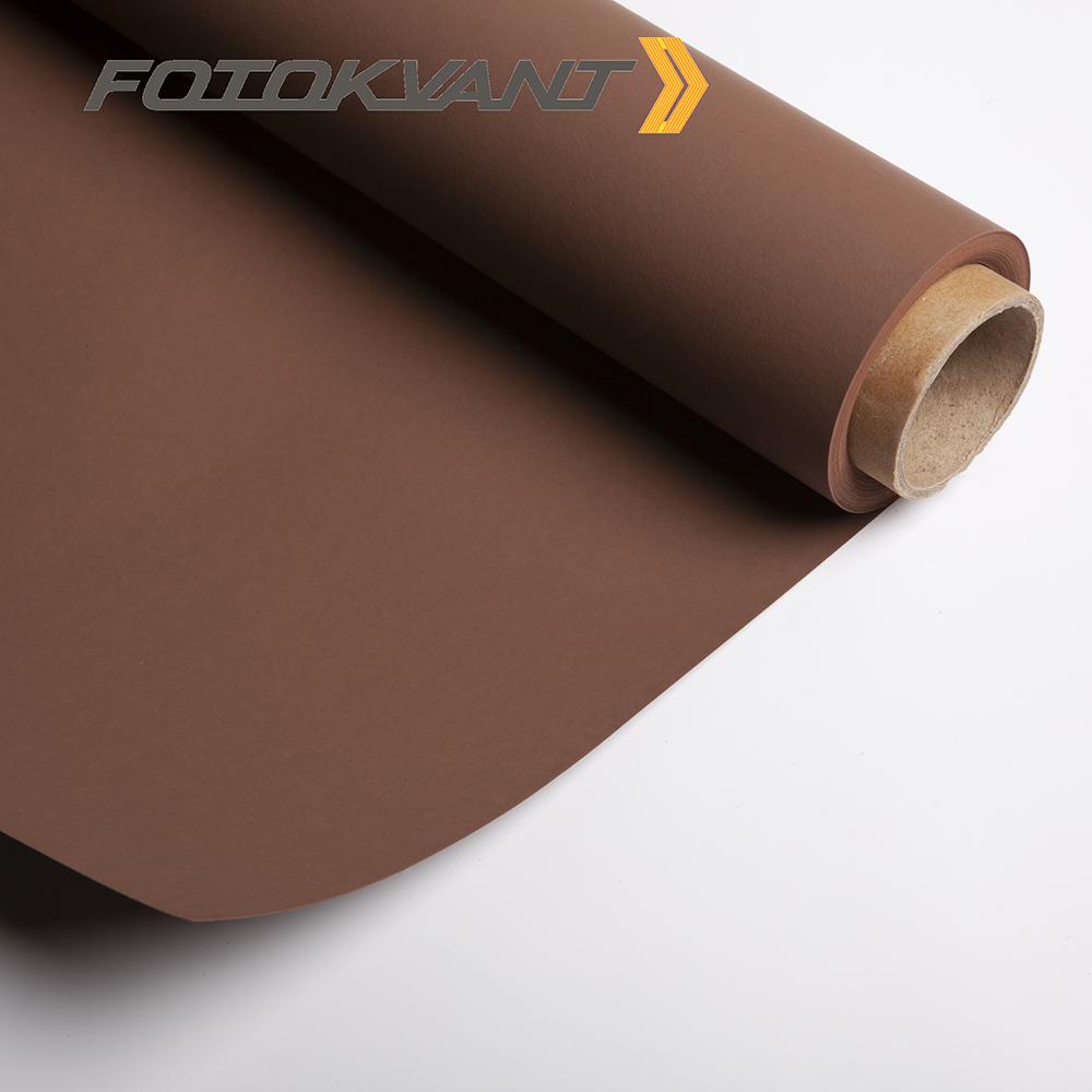 Fotokvant BGP-2711-20 Coco Brown фон бумажный 2.72х11 м кофейный коричневый Fotokvant BGP-2711-20 Coco Brown фон бумажный 2.72х11 м кофейный коричневый
