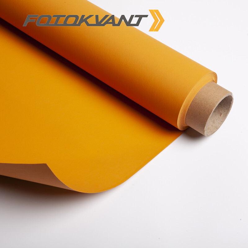 Fotokvant BGP-2711-35 Yellow Orange фон бумажный 2.72х11 м желто-оранжевый