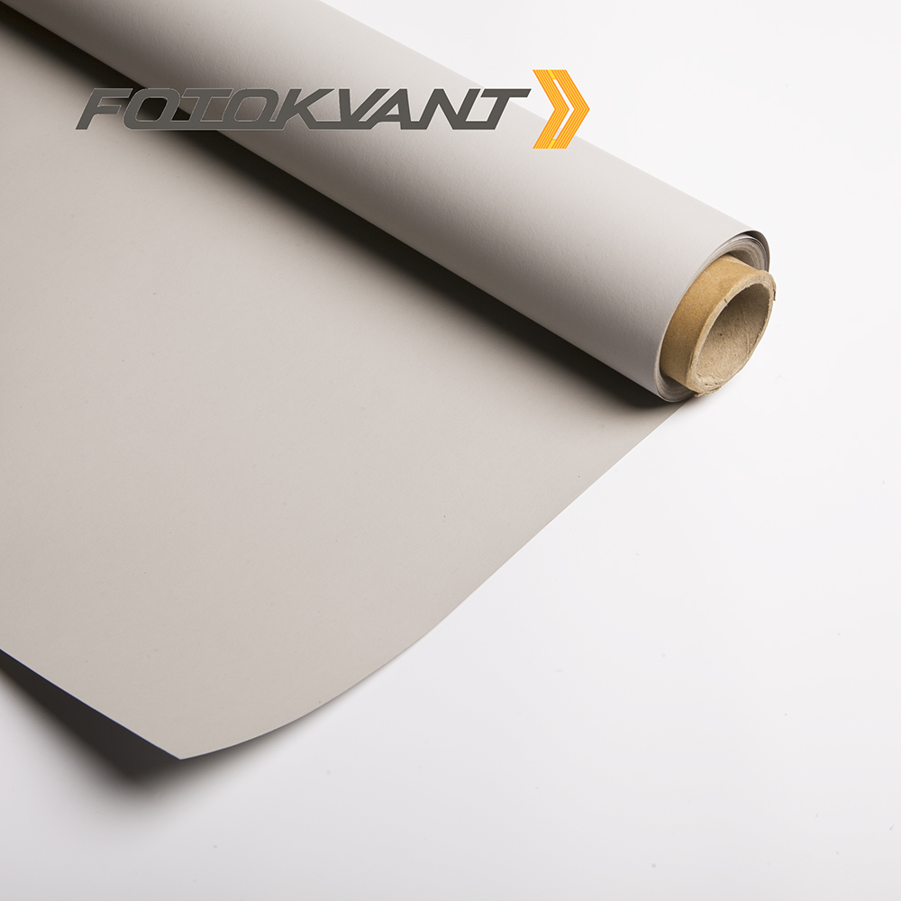 Fotokvant BGP-2711-58 Slate Grey фон бумажный 2.72х11 м светло-серый
