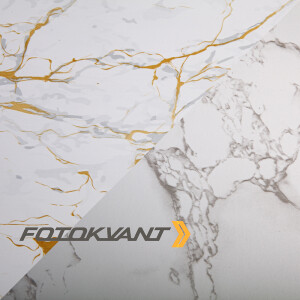 Fotokvant (840286) PBT-6060-MG двусторонний пластиковый фон с текстурой мрамора и мрамора с золотом