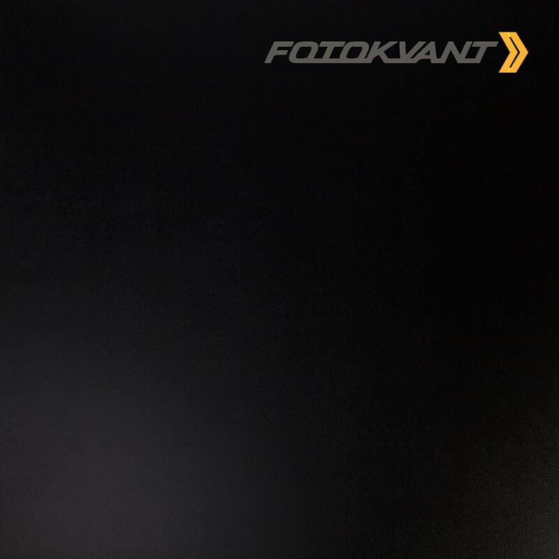 Fotokvant (840467) PBT-6060-BW двусторонний пластиковый фон с текстурой черная кожа и белая кожа