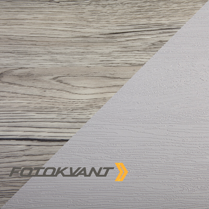 Fotokvant (840287) PBT-6060-AW двусторонний пластиковый фон с текстурой дерева ясень и дерева белый
