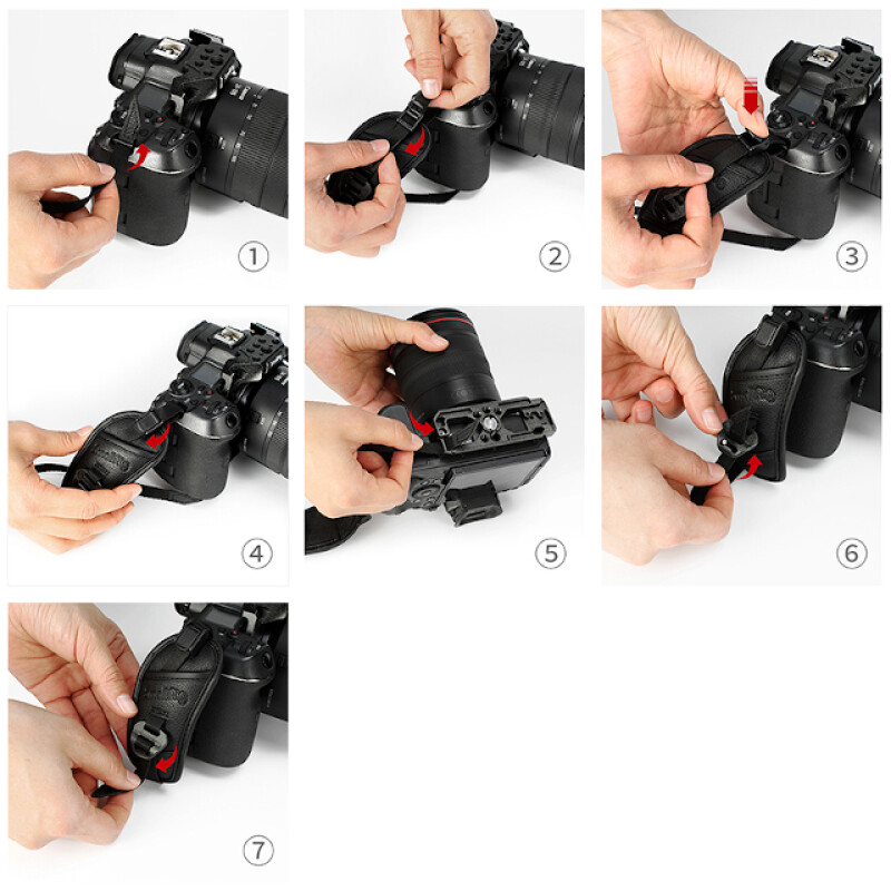 SmallRig 3848 Black Mamba кистевой ремень