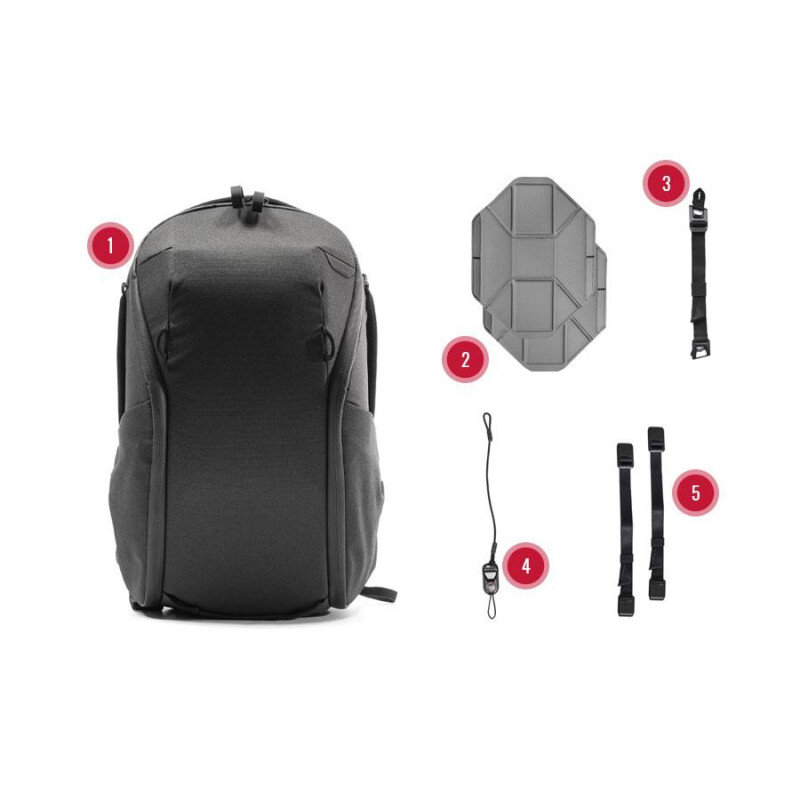 Peak Design (BEDBZ-20-MN-2) The Everyday Backpack Zip 20L V2.0 Midnight рюкзак