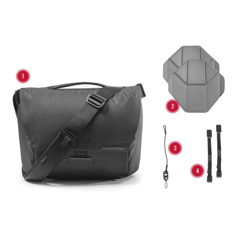 Peak Design (BEDM-13-AS-2) The Everyday Messenger 13L V2.0 Ash фотосумка