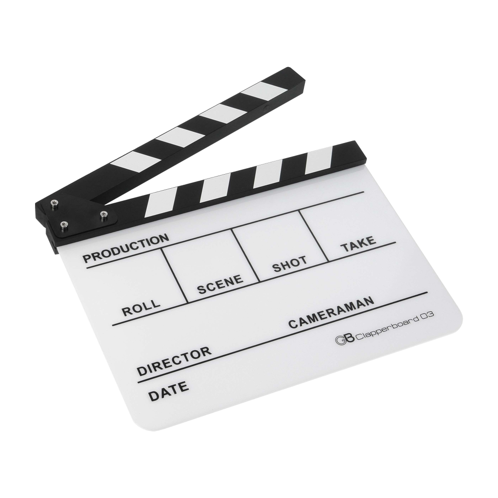 GreenBean Clapperboard 03 кинохлопушка белая