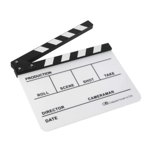 GreenBean Clapperboard 03 кинохлопушка белая