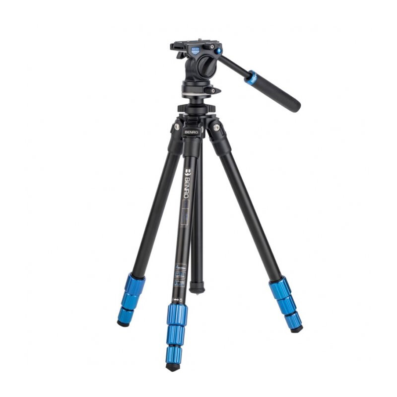 Benro TSL08AS2CSH Slim штатив c видеоголовой/алюминиевый с цангами