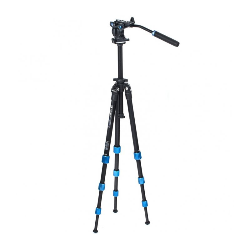 Benro TSL08AS2CSH Slim штатив c видеоголовой/алюминиевый с цангами