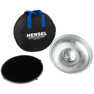 HENSEL (8612 ) ACS Beauty Dish kit комплект серебристая портретная тарелка с сотовой решеткой для р
