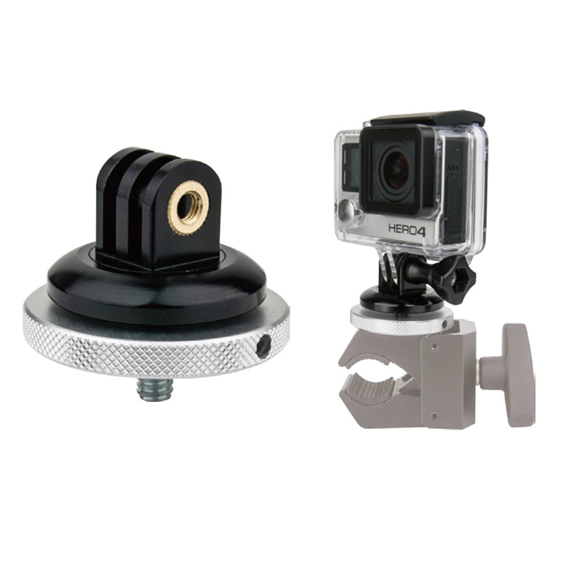 KUPO KS-124 Metal gopro tripo mount w/1/4"-20M адаптер