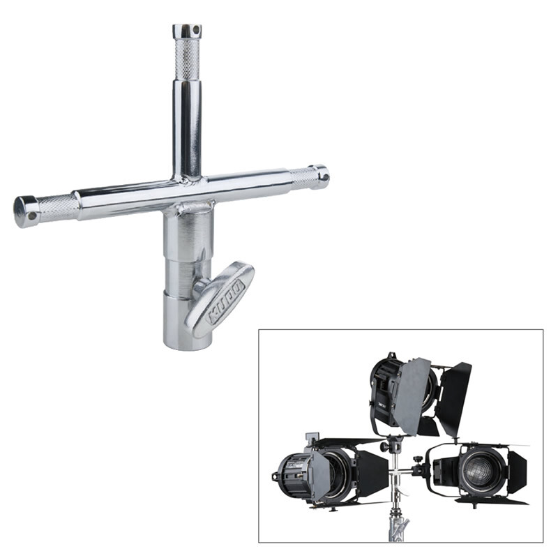 KUPO KS-148 3 way 5/8" Baby pin adapter адаптер-тройник