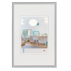 WALTHER KV080D N.Lifestyle пластиковая фоторамка стального цвета 60x80