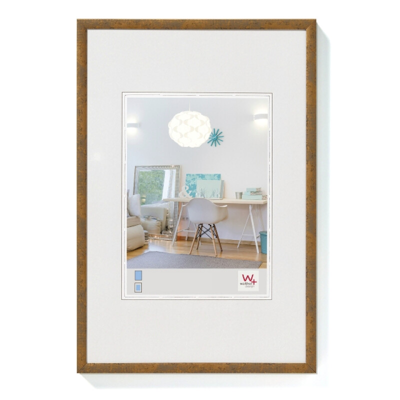 WALTHER KV130X N.Lifestyle пластиковая серо-коричневого фоторамка 21x30