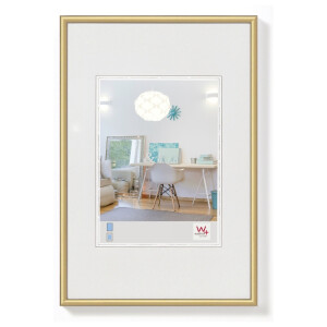 WALTHER KV520G N.Lifestyle пластиковая фоторамка золотого цвета 15x20