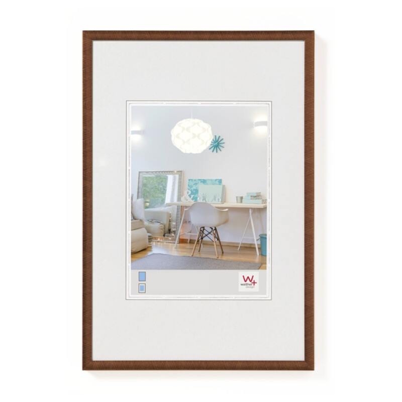 WALTHER KV520J N.Lifestyle пластиковая фоторамка бронзового цвета 15x20