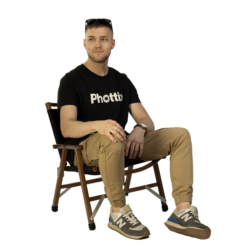 Fotokvant CHM-3-B стул для пикника раскладной черный