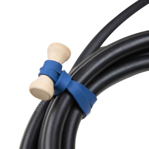 KUPO BG5006BK Elastic cable tie 6 mm (W)*5"(L) black комплект 10 шт стяжек-хомутов черные