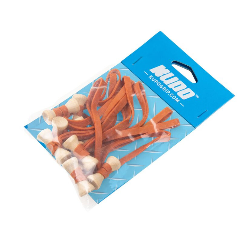 KUPO BG5006O Elastic cable tie 6 mm (W)*5"(L) orange комплект 10 шт стяжек-хомутов оранжевые
