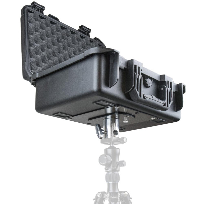 Kupo CST2418 жесткий кейс с наполнителем черный с адаптером для стойки