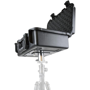 Kupo CST2418 жесткий кейс с наполнителем черный с адаптером для стойки