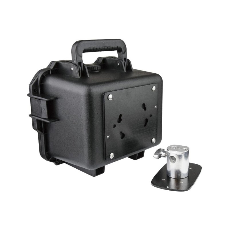 Kupo CST2418 жесткий кейс с наполнителем черный с адаптером для стойки