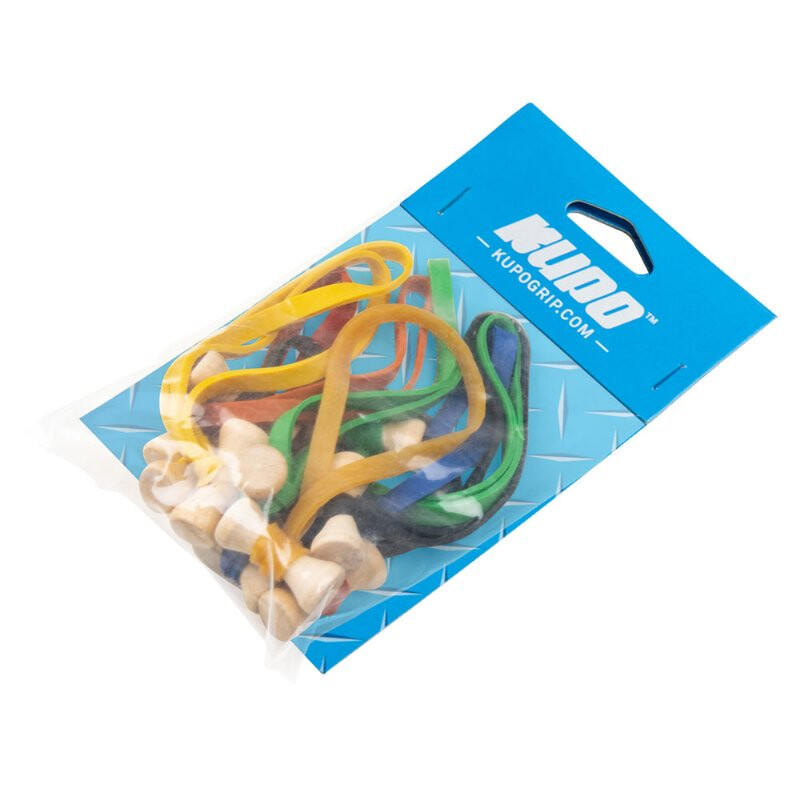 KUPO BG5006M Elastic cable tie 6 (W)*5"(L) mixed комплект 10 шт стяжек-хомутов микс