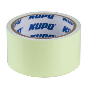 KUPO GT-5050 Glow-in-dark tape 50mm x5 m material pet luminous duration 6-8 hours скотч светящийся